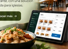 Restaurante y pantalla ilustrativa de IglePOS Restaurante